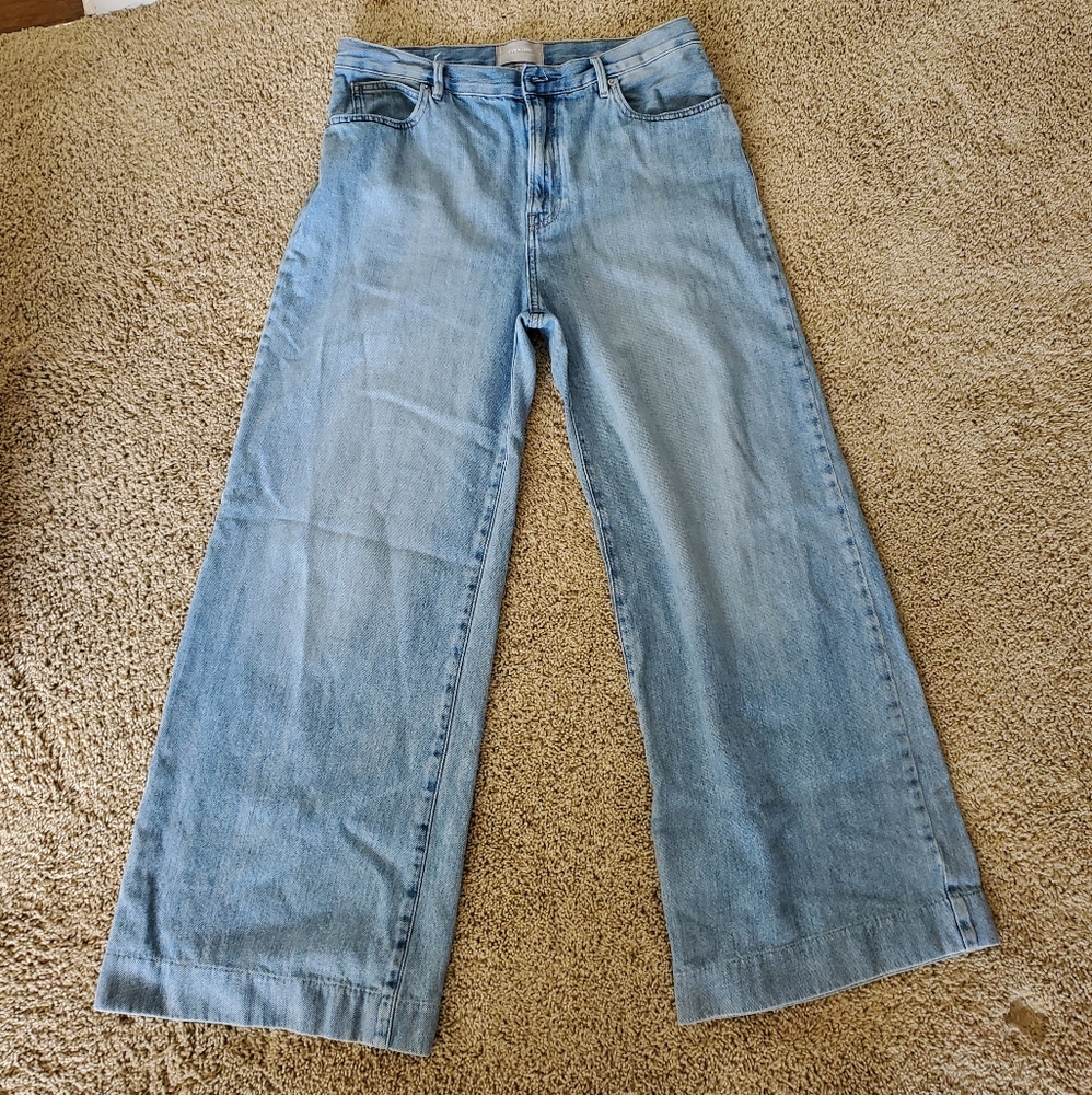 Everlane wide leg jeans